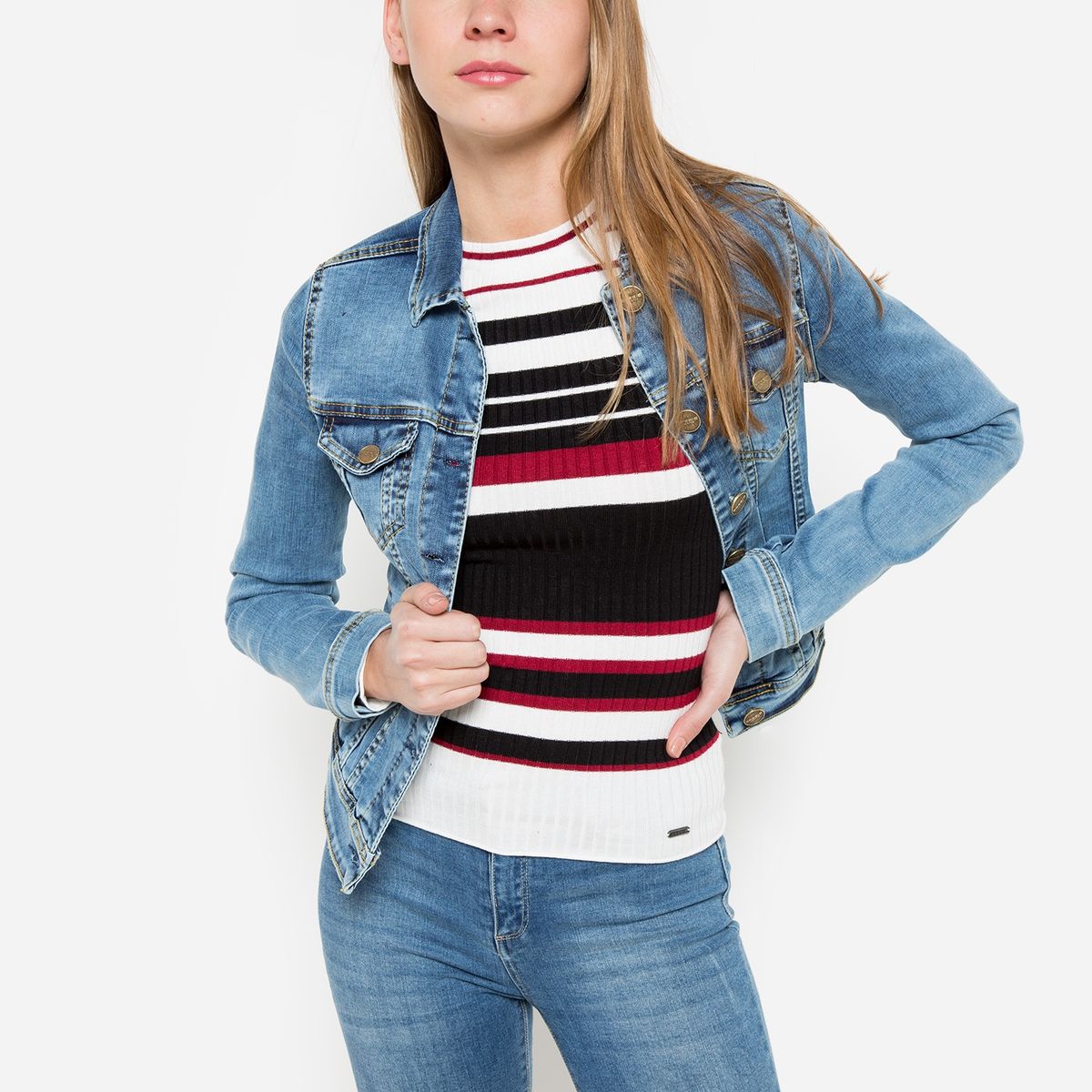 EFESIS - Chaqueta de Algodón Manga Larga Mujer