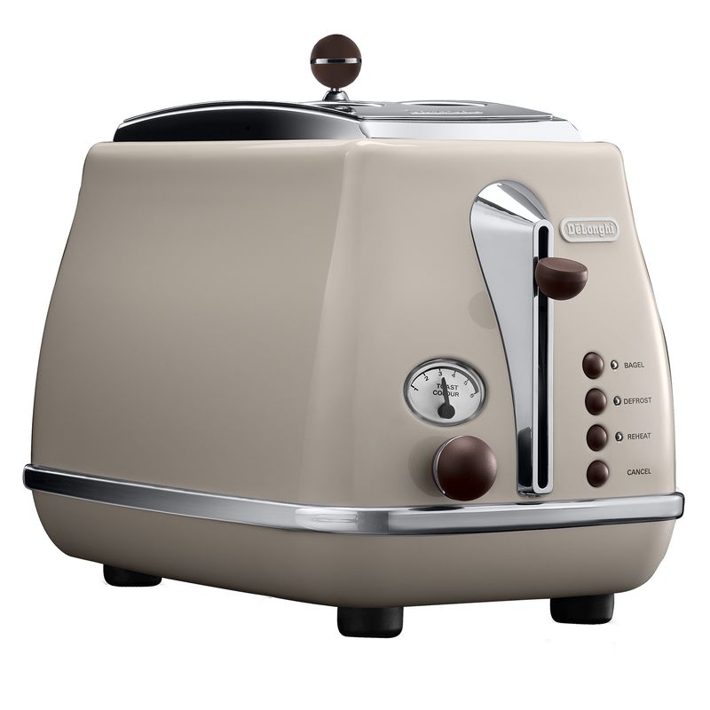 DELONGHI - Tostador Delonghi Icona Vintage Beige Ctov2103 Bg