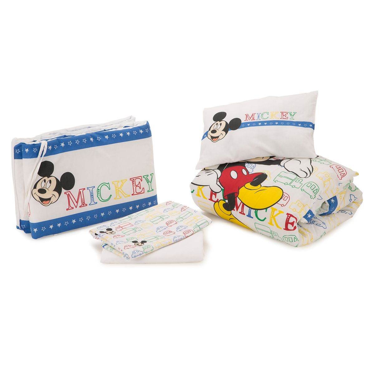 DISNEY - Set de Cuna 5 piezas Mickey Disney