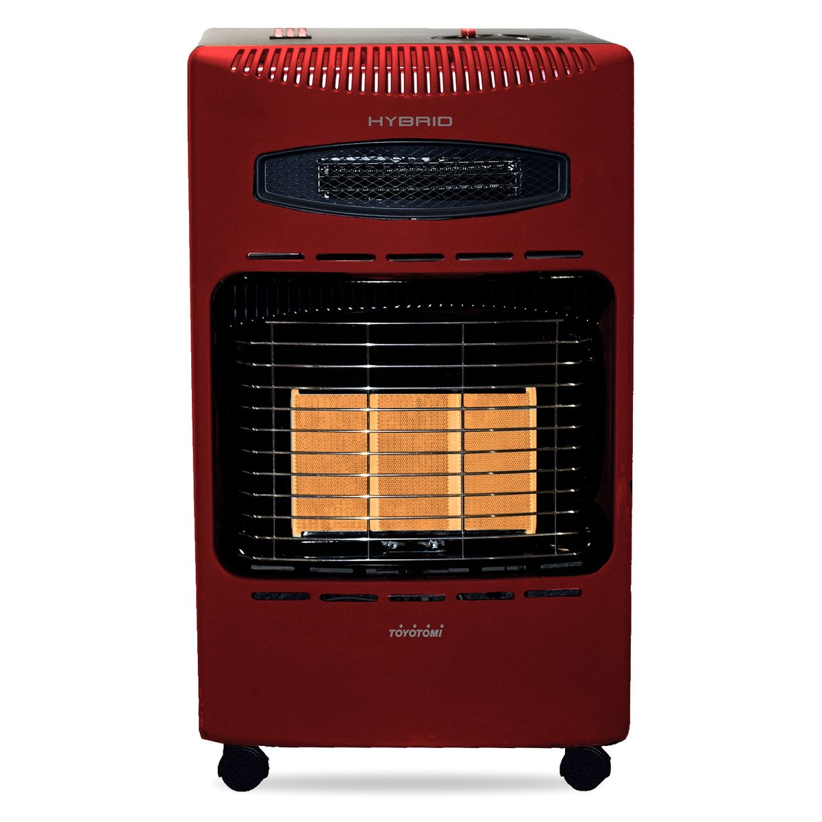 TOYOTOMI - Estufa Gas Híbrida 15 kg GH-HB62 Roja Toyotomi