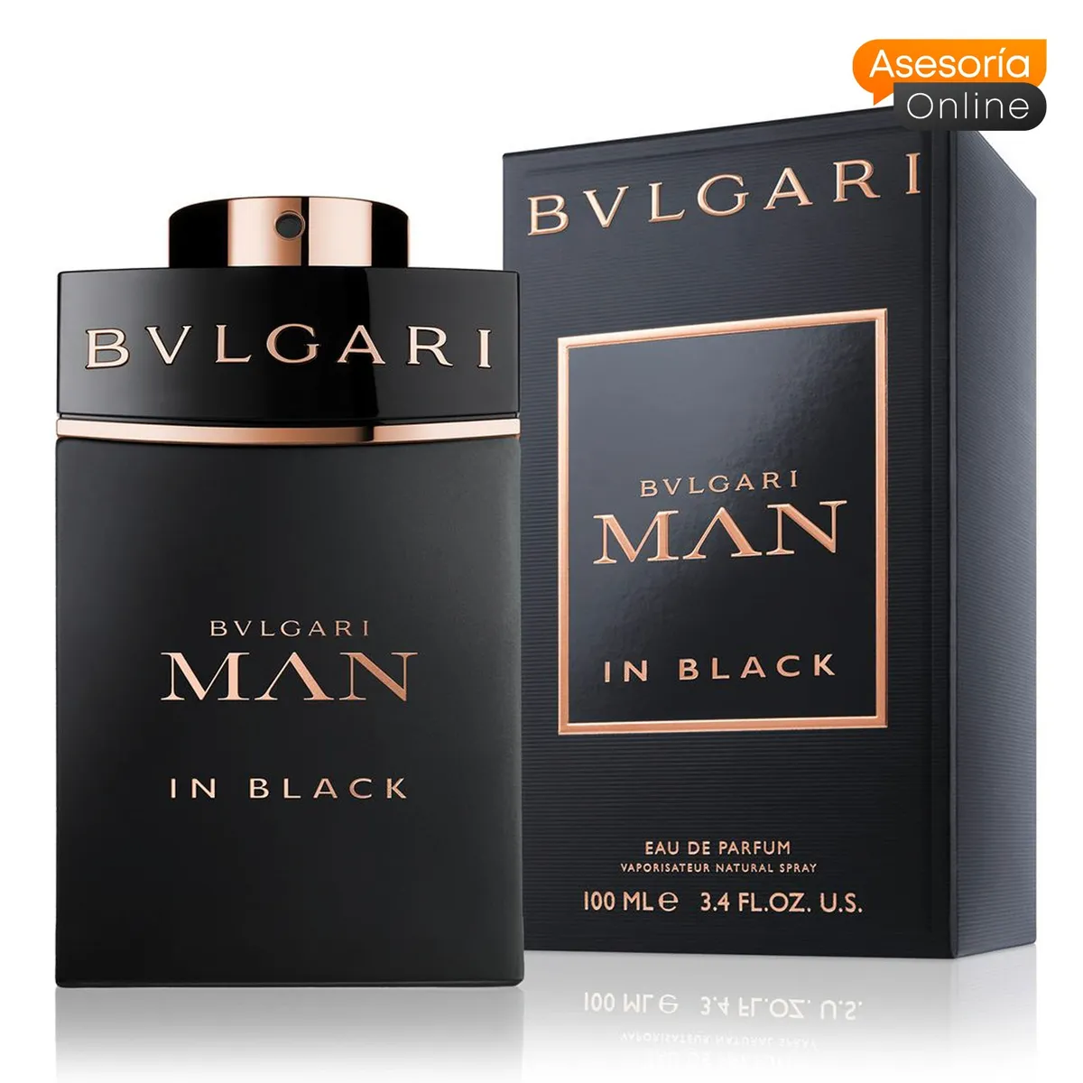 BVLGARI - Perfume Hombre Man In Black EDP 100Ml Bvulgari