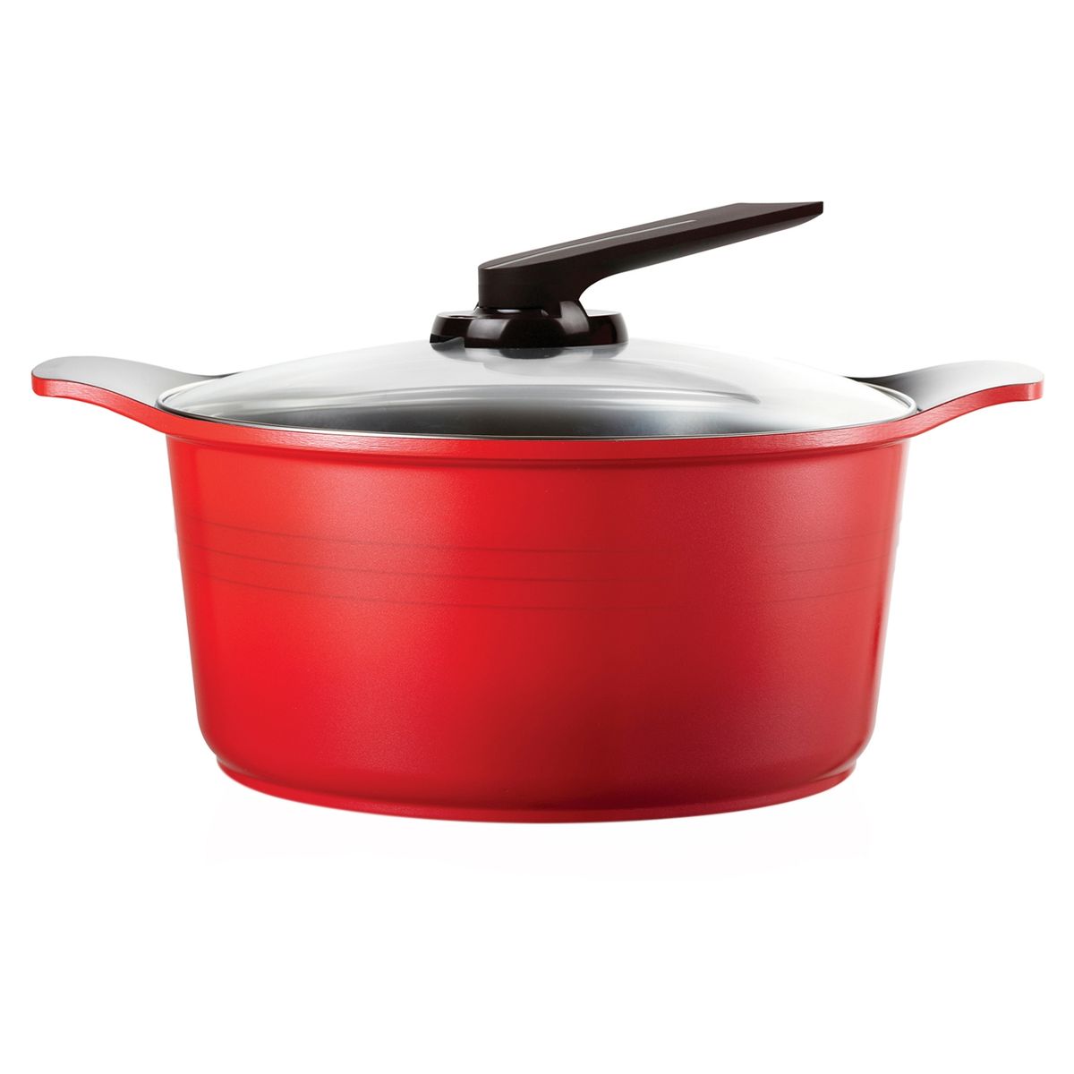 ROICHEN - Cacerola Cerámica Natural Roja 7 lt Roichen