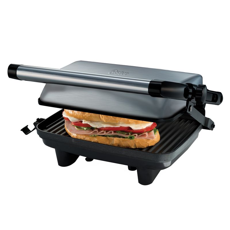 OSTER - Sandwichera Altura Ajustable Ckstpa2880052 Antiadherente Oster