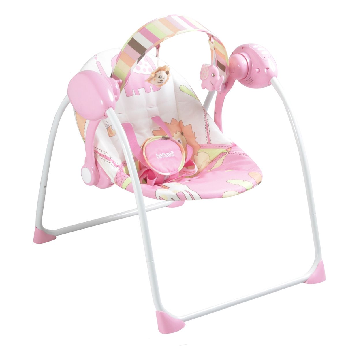 BEBESIT - Silla Nido Balancín Mimo Rosa Bebesit