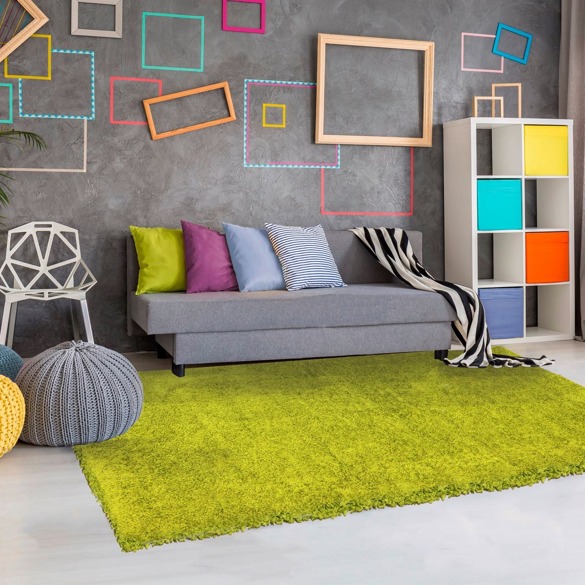 DIB - Alfombra Casino 133X190 Cm Verde Dib