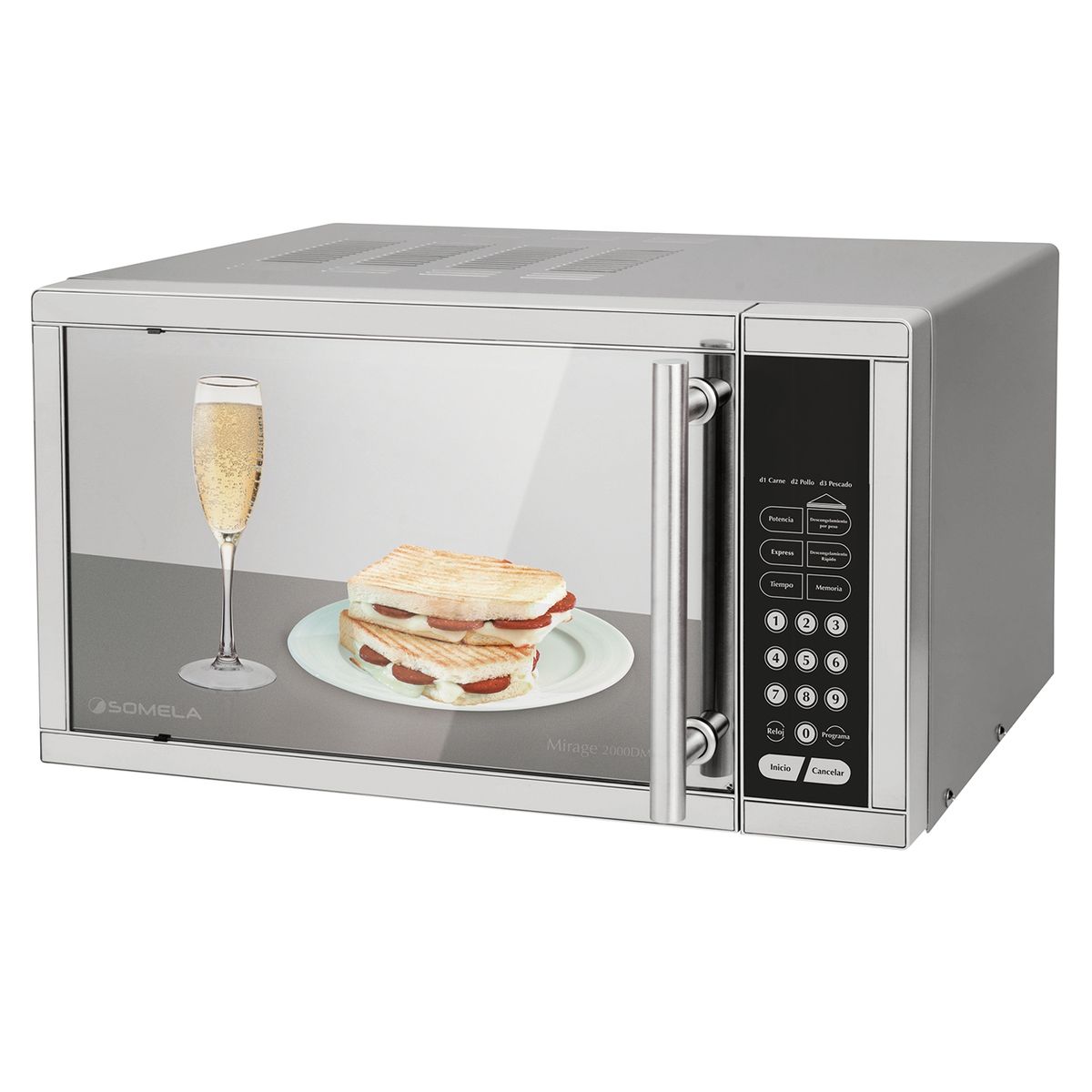 SOMELA - Horno Microondas 20 lt Mirage 2000DM