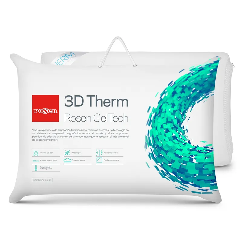 ROSEN - Almohada 3D Therm Geltech Americana