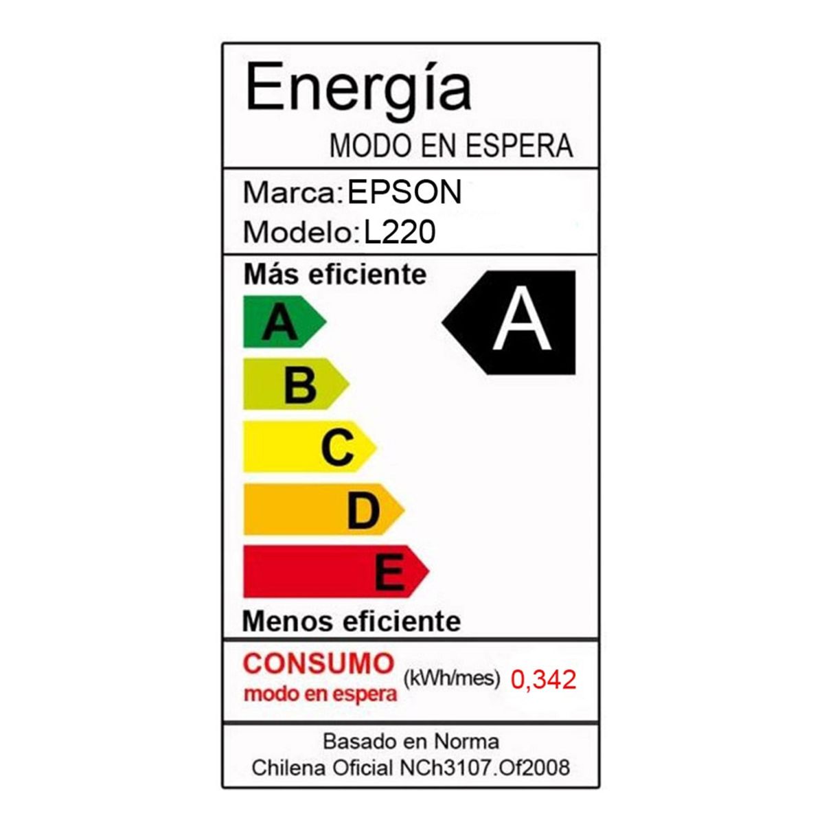 EPSON - MULTIFUNCIONAL EPSON L220*