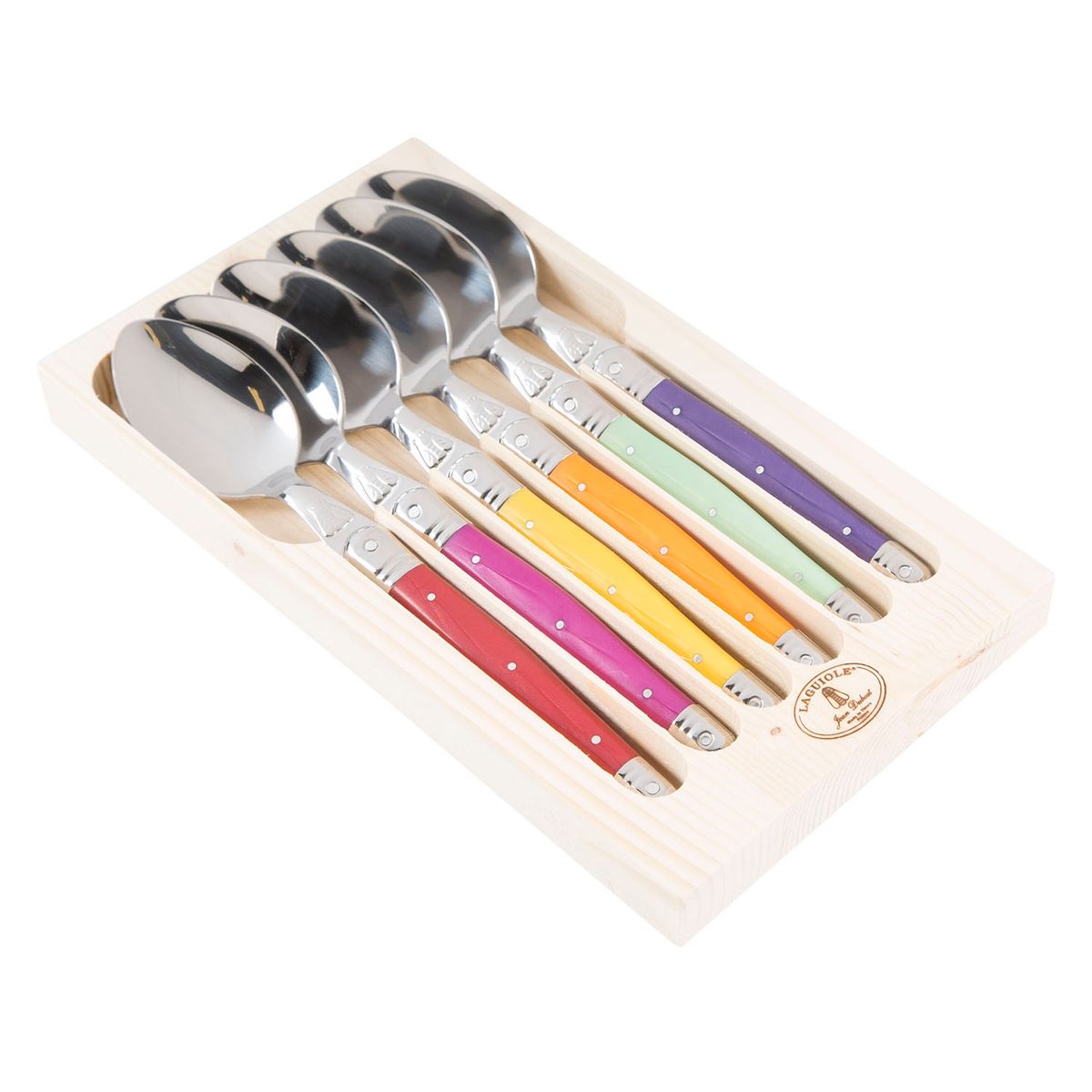 LAGUIOLE - Set 6 Cucharas de Mesa Fruity Laguiole