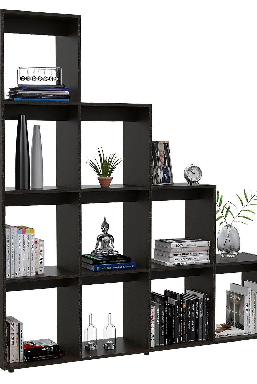 TUHOME - Biblioteca Escalera Beijing Wengue Tuhome