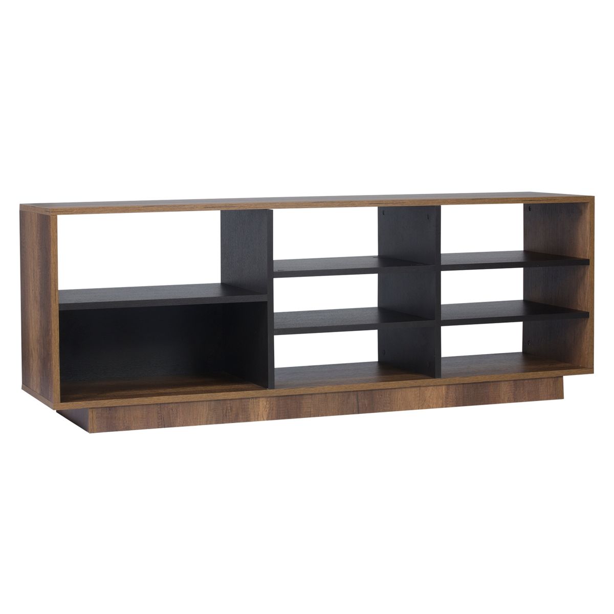 TUHOME - Rack TV 58" Classic Color Caramelo Wengue Tuhome