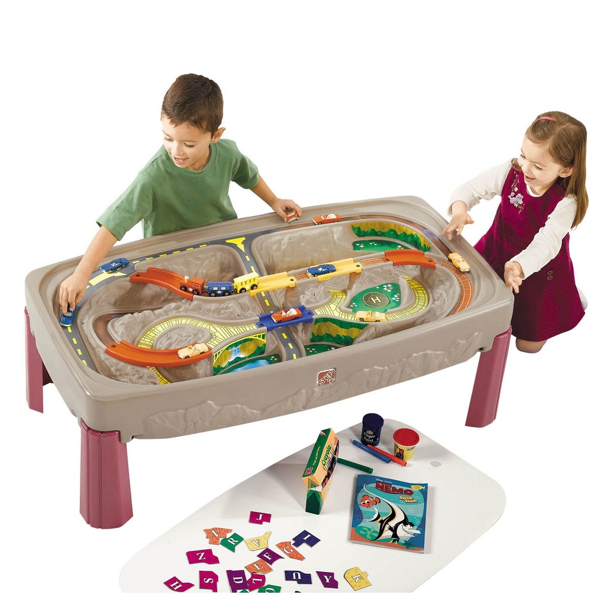 STEP 2 - Juego De Mesa Trenes  Step 2