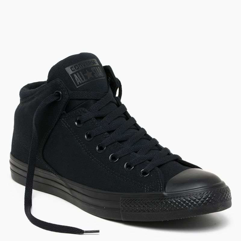 CONVERSE - Chuck Taylor Street Zapatilla Urbana Hombre Negro Converse