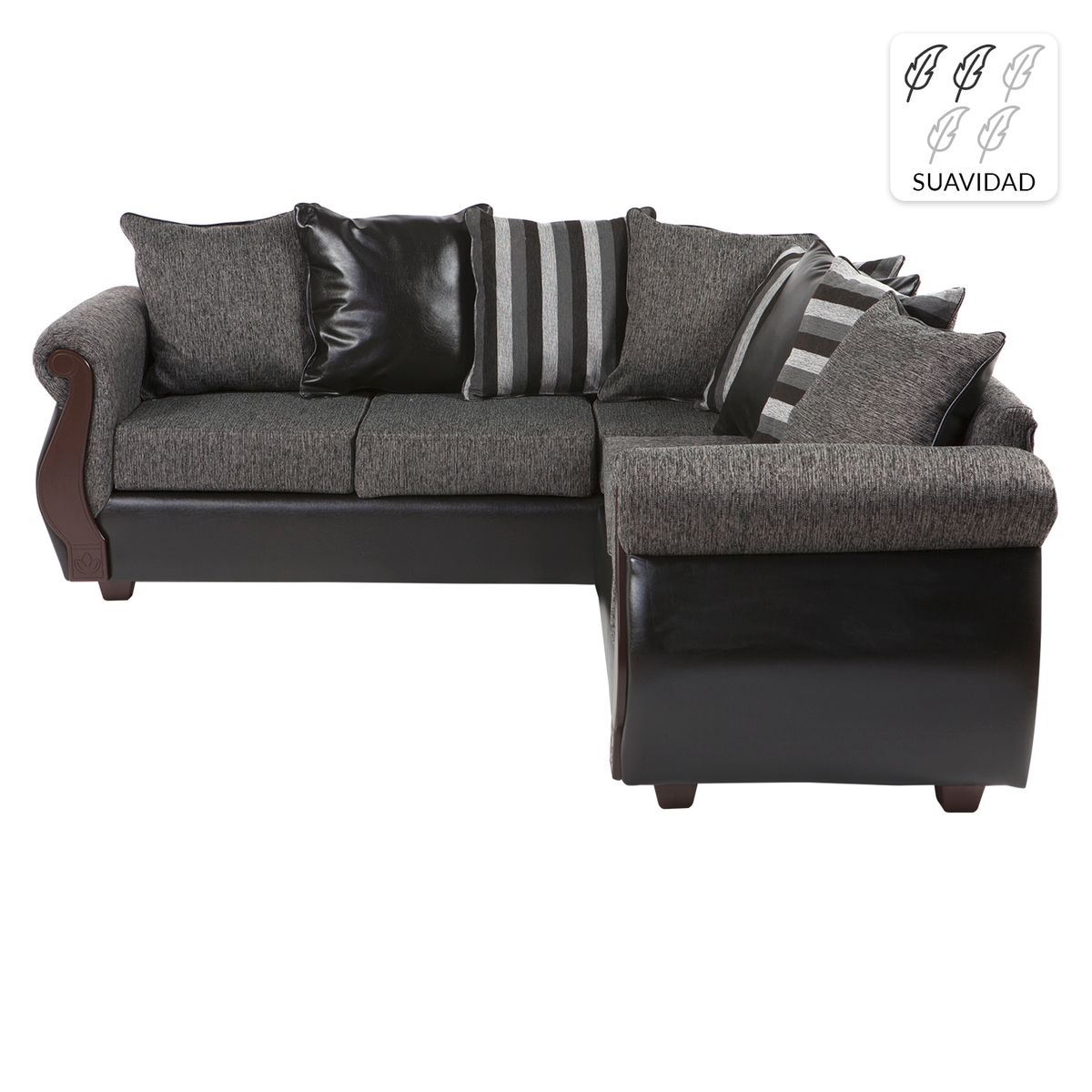 INNOVAMUEBLES - Sofá Seccional Izquierdo Intercambiable Milán