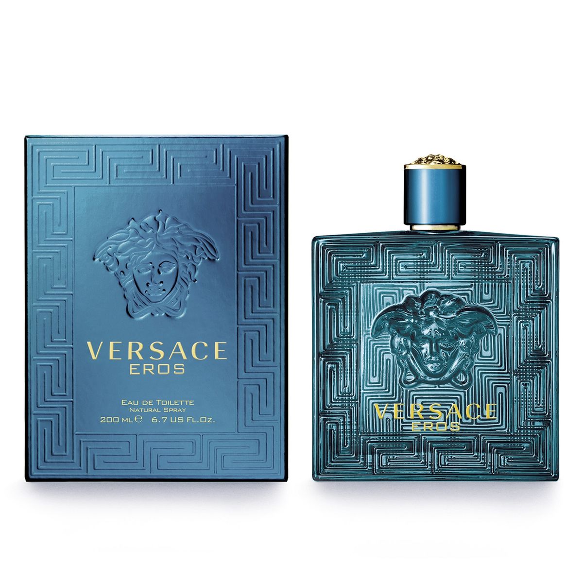VERSACE - Perfume Hombre Eros Edt 200Ml Versace