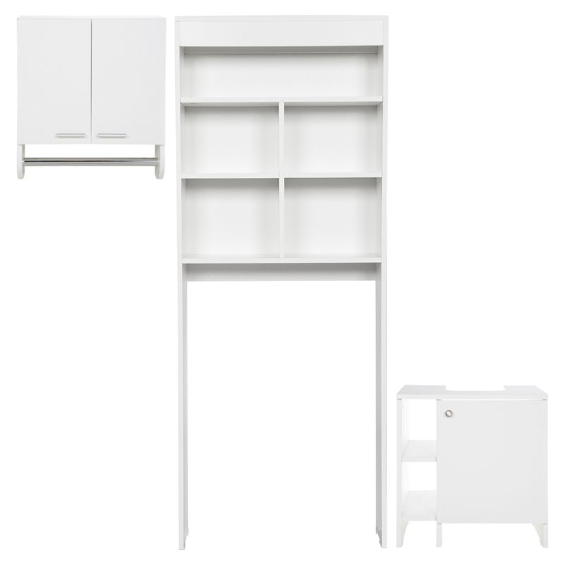 TUHOME - Botiquín + Mueble Lavamanos + Mueble Baño Tuhome