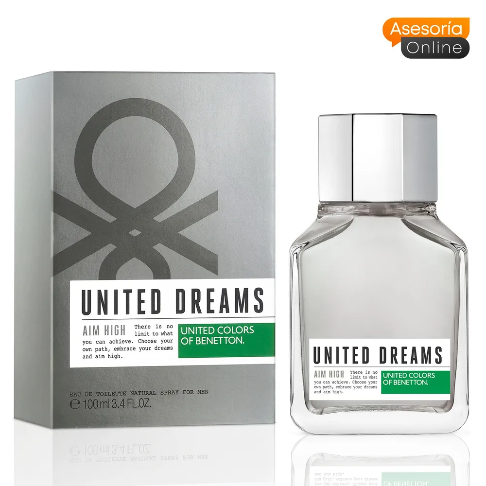Benetton United Dreams Aim High EDT 100 ml, foto 2