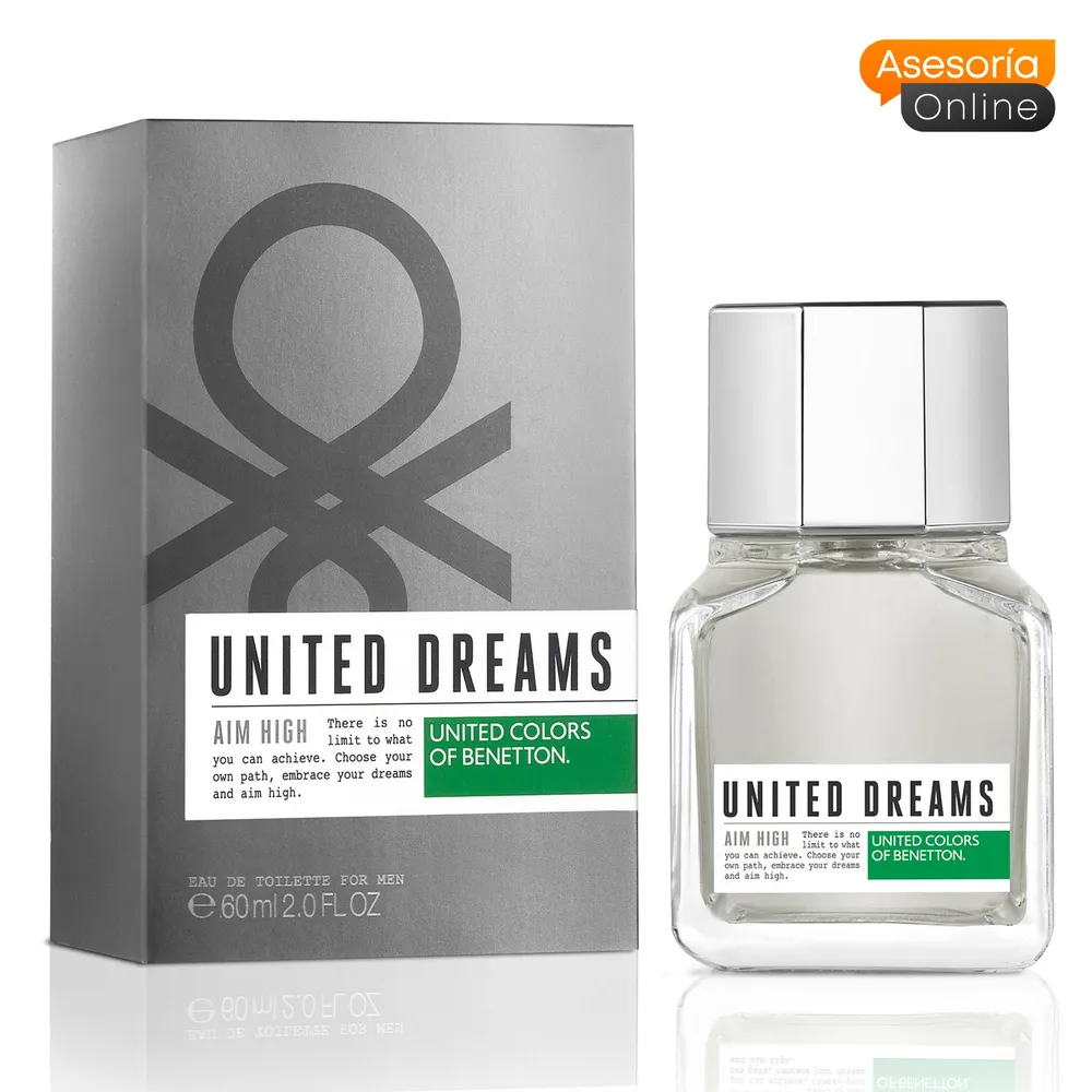 Benetton United Dreams Aim High EDT 60 ml, foto 2