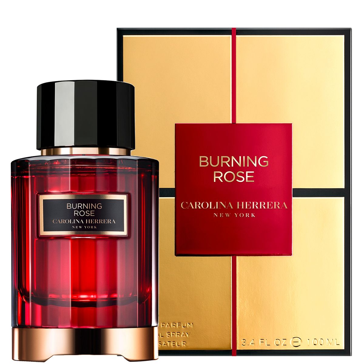CAROLINA HERRERA - Perfume Unisex Herrera Confidential Burning Rose Edp 100 Ml Carolina