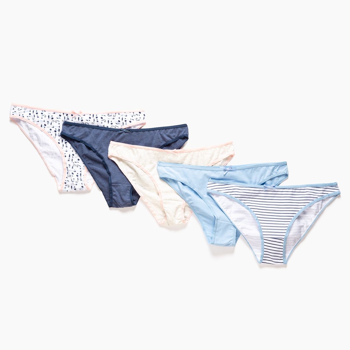 PALMERS - Pack 5 Bikini Algodón Mujer Palmers