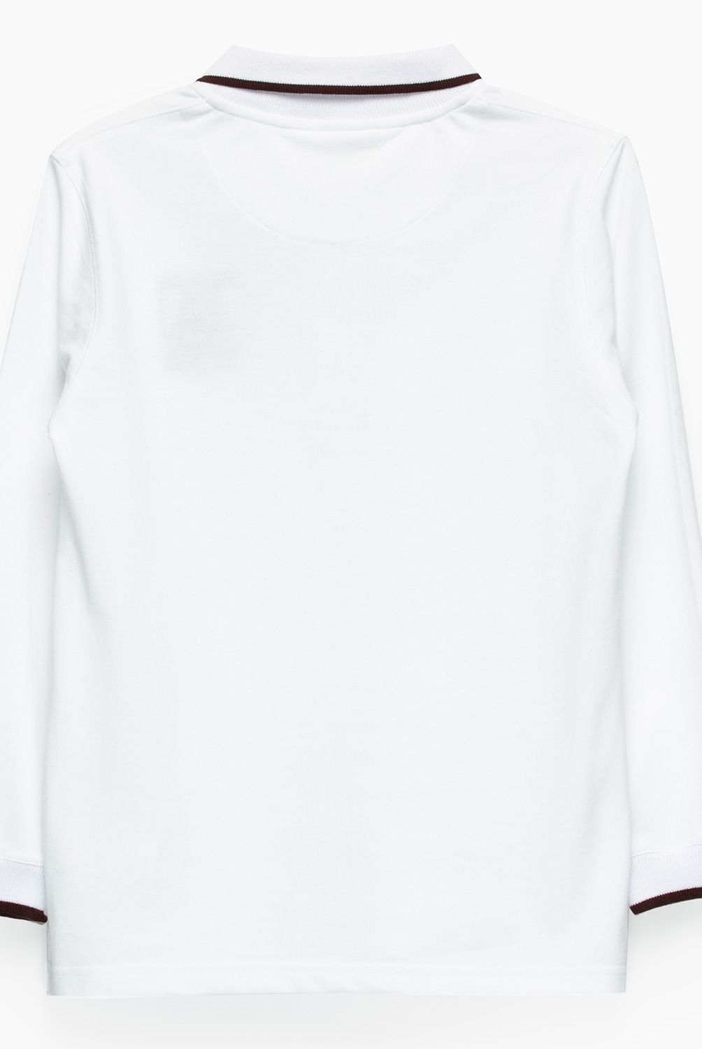 LICEO CATOLICO ATACAMA COPIAPO - Liceo Catolico Atacama, Polera Escolar Pique, 100% Algodón, Manga Larga Con Puño Elasticado, Cuello Con 2 Botones, Incluye 1 Boton De Repuesto