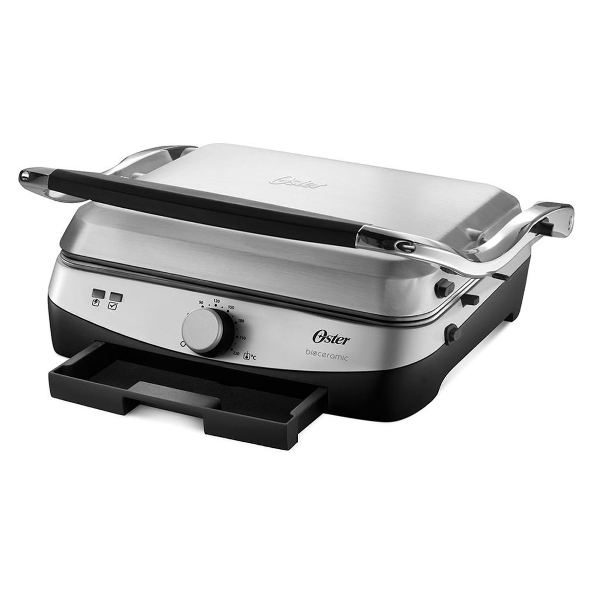 OSTER - Parrilla Y Panini Ckstpa4881 Revestimiento Bioceramic® Oster