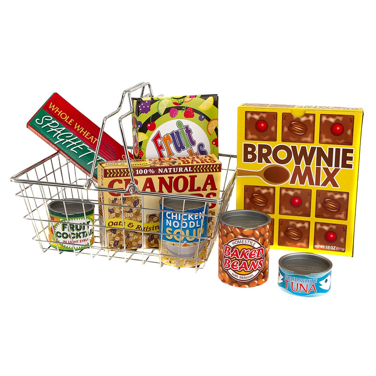 MELISSA & DOUG - Canasto Y Accesorios Para Supermercado Melissa & Doug