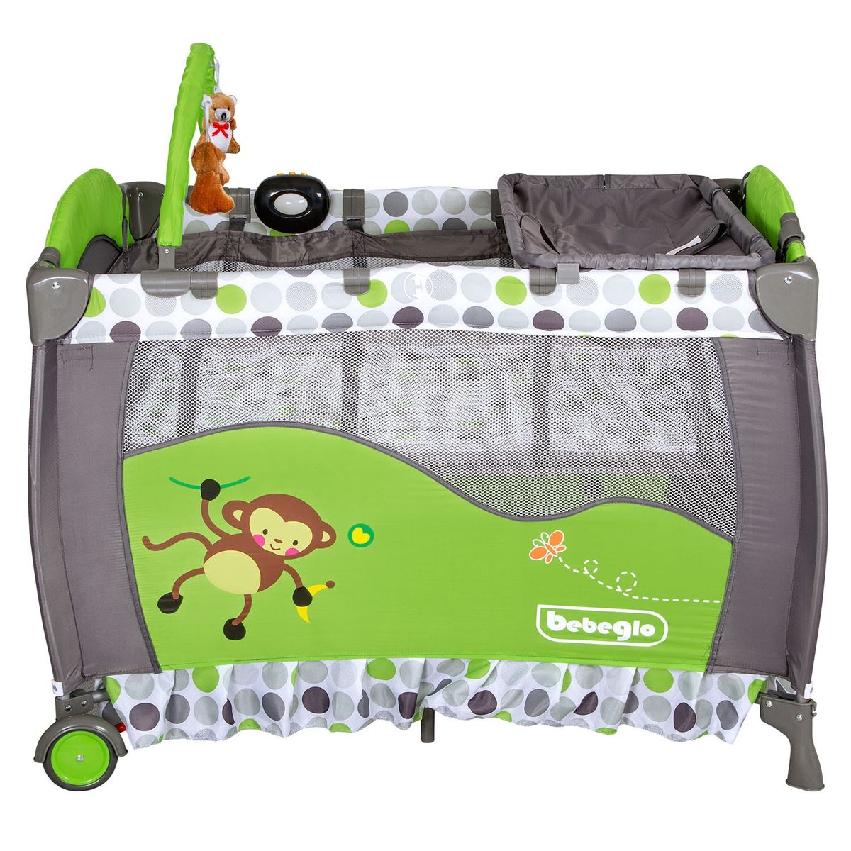 BEBEGLO - Cuna Corral Pack Play Verde Bebeglo