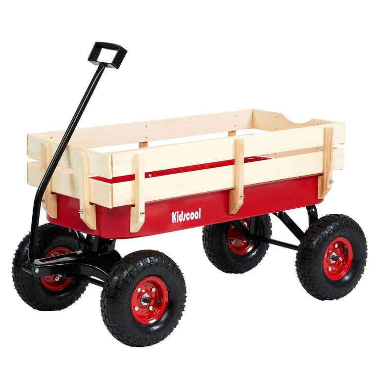 KIDSCOOL Carrito De Arrastre Wagon Rojo