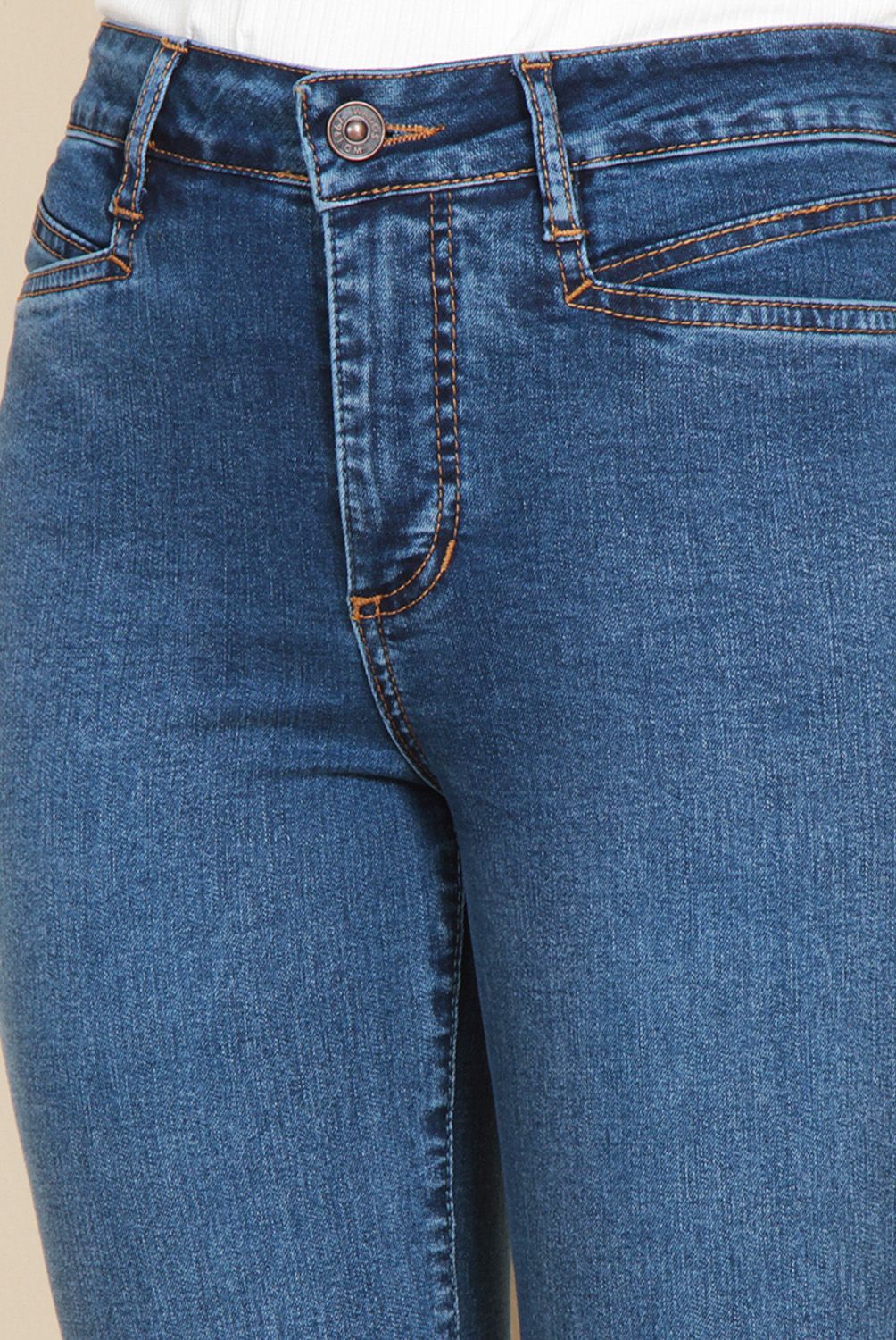 WADOS - Jeans Recto Tiro Alto Mujer Wados