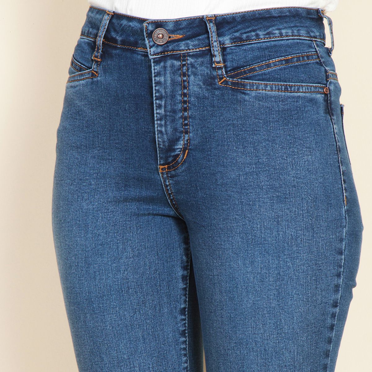 WADOS - Jeans Recto Tiro Alto Mujer Wados