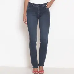 WADOS - Jeans Recto Tiro Alto Mujer