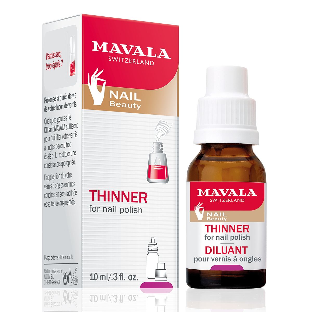 MAVALA - Diluyente Quitaesmalte 10 Ml Mavala