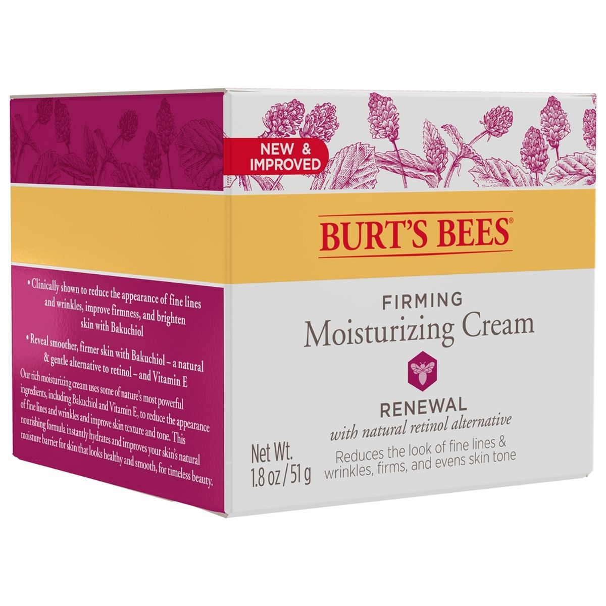 BURTS BEES - Crema Facial Hidratane de Noche BURTS BEES