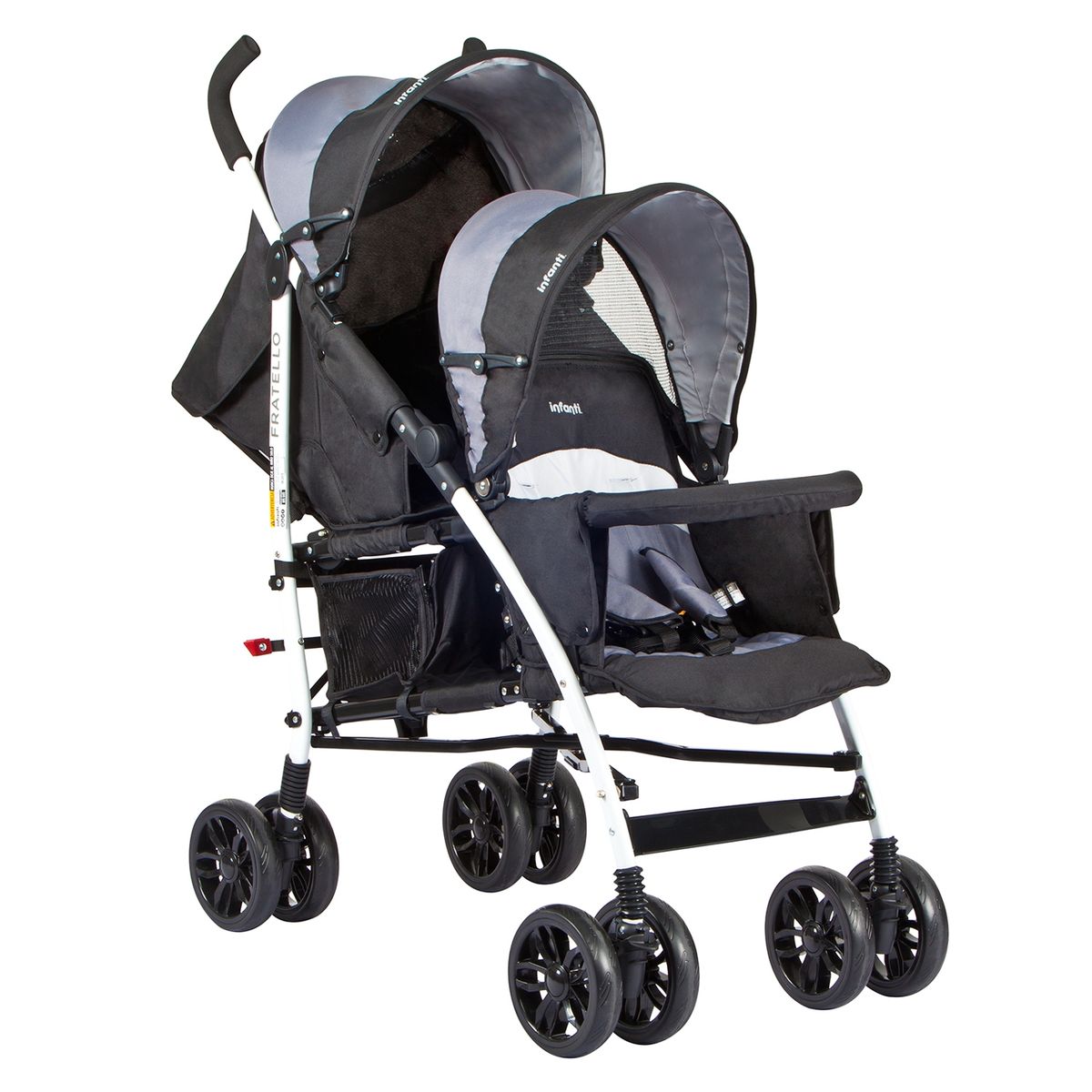 INFANTI - Coche Duo Fratello Countour Black Infanti