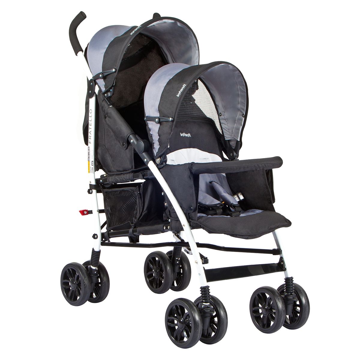 INFANTI - Coche Duo Fratello Countour Black Infanti