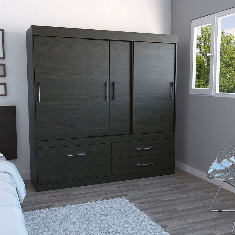TUHOME - Clóset 5 Puertas 1 Cajón Allegro Tuhome