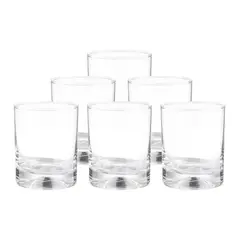 MICA - Set de Vasos Cortos Vidrio Manhatan 6