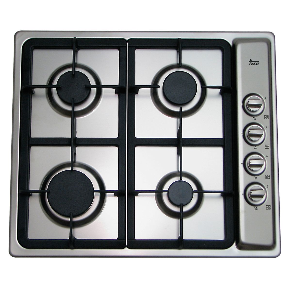 TEKA - Encimera 4 Quemadores Gas Ep 60 4G Ai Ci Teka