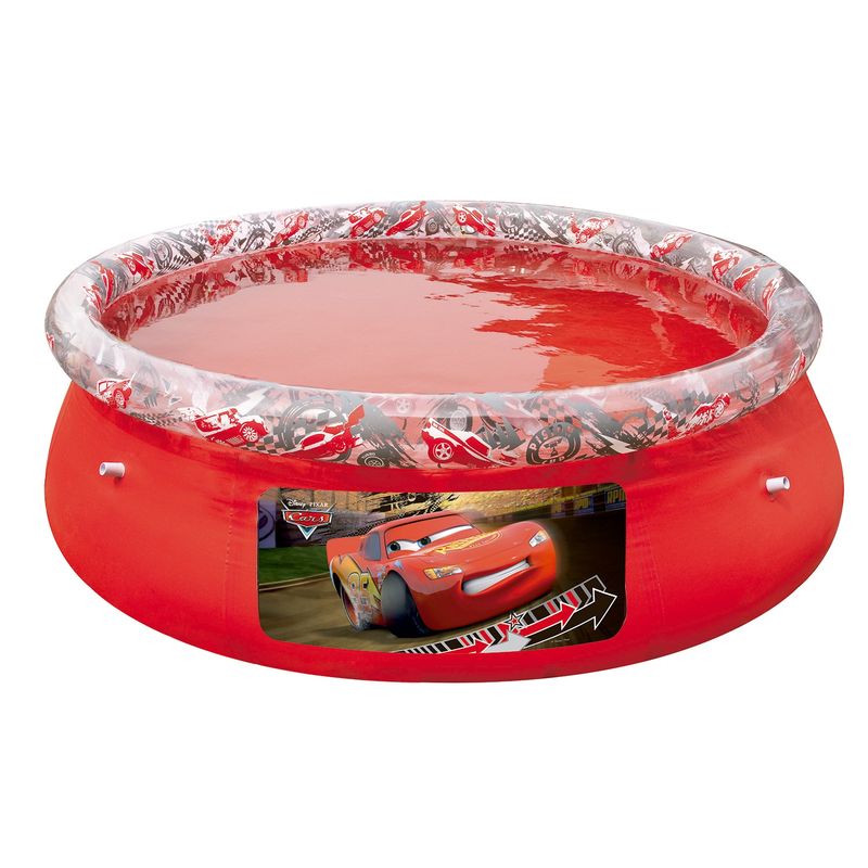 BESTWAY - Piscina Fast Set Cars 244 cm 1126 Lts. Bestway