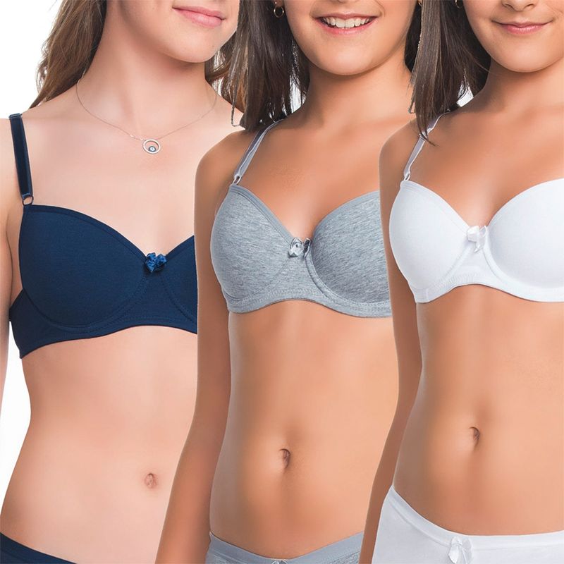 INTIME - Pack De 3 Sostenes Mujer Intime