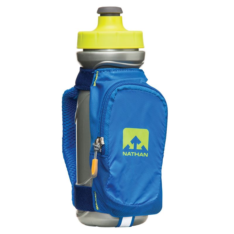 NATHAN - Porta Botella para Mano Quick Draw Plus Azulino