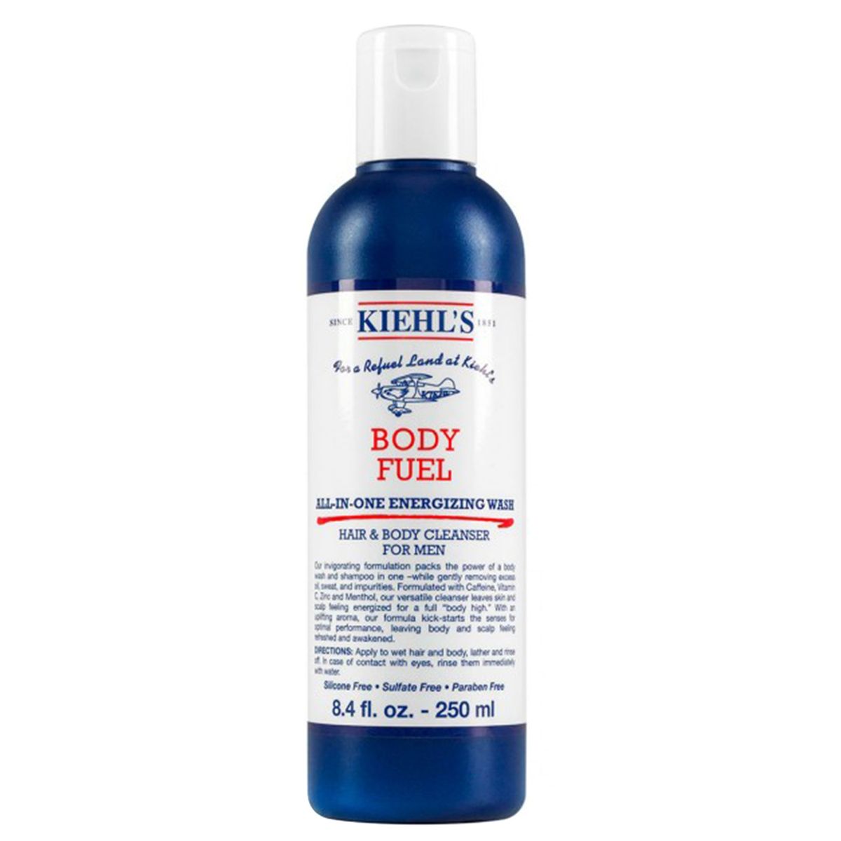 KIEHLS - Body Fuel Wash Shower Gel 250 Ml Kiehls