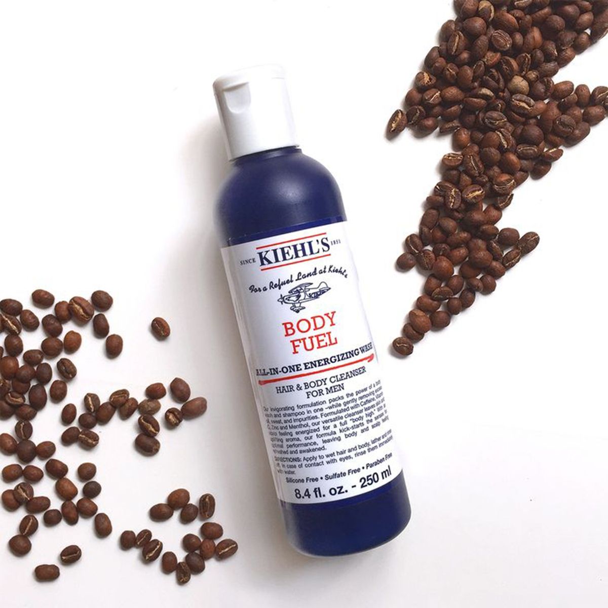 KIEHLS - Body Fuel Wash Shower Gel 250 Ml Kiehls