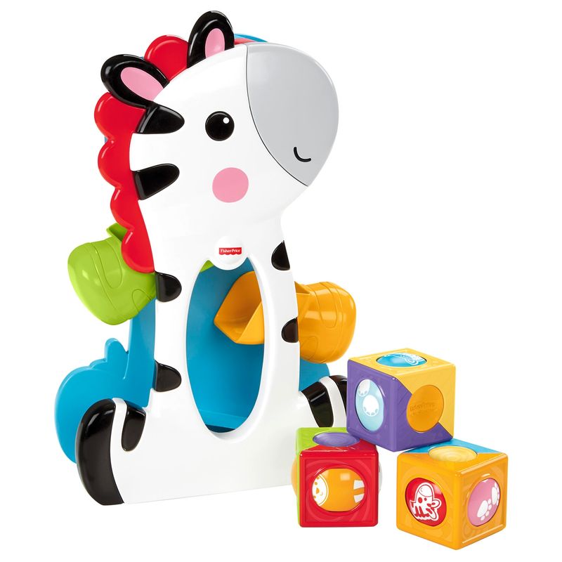 FISHER PRICE - Juego Educativo Cebra Bloques De Actividades Fisher Price