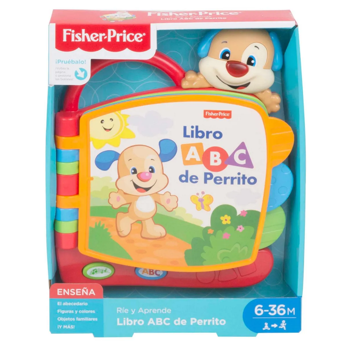 FISHER PRICE - Juego Educativo Libro Abc De Perrito Fisher Price