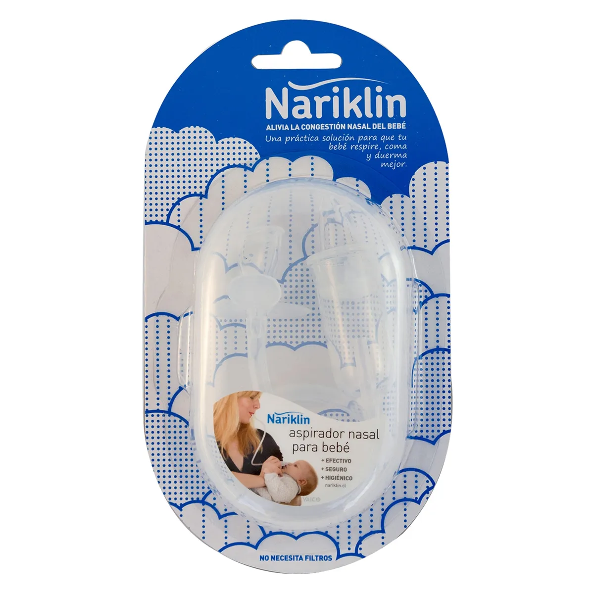 NARIKLIN - Aspirador Nasal Para Bebé Sin Bpa Nariklin