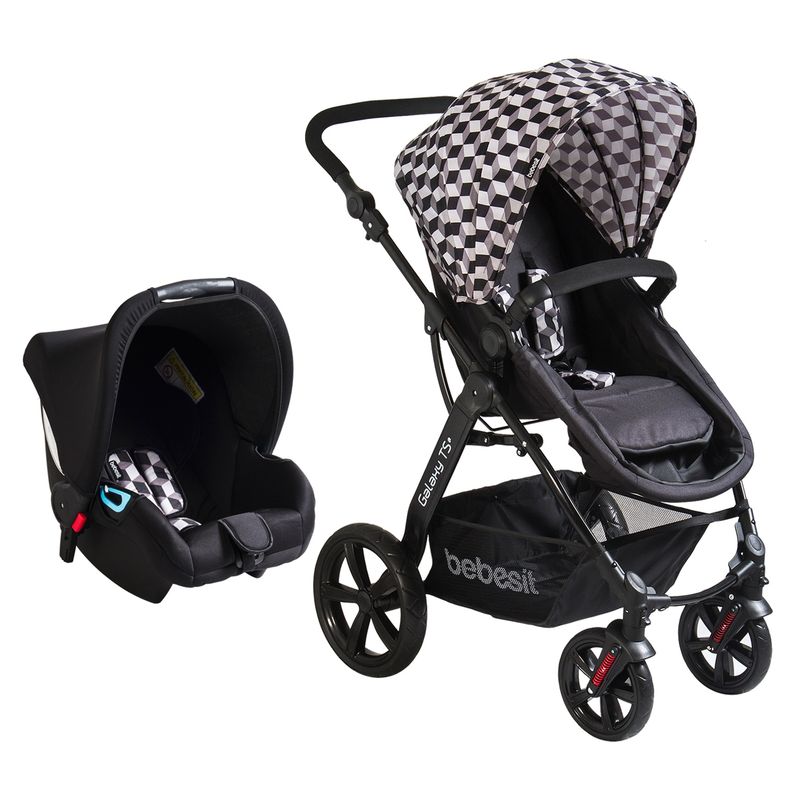 BEBESIT - Coche Trave Sys Negro Galaxy 5230