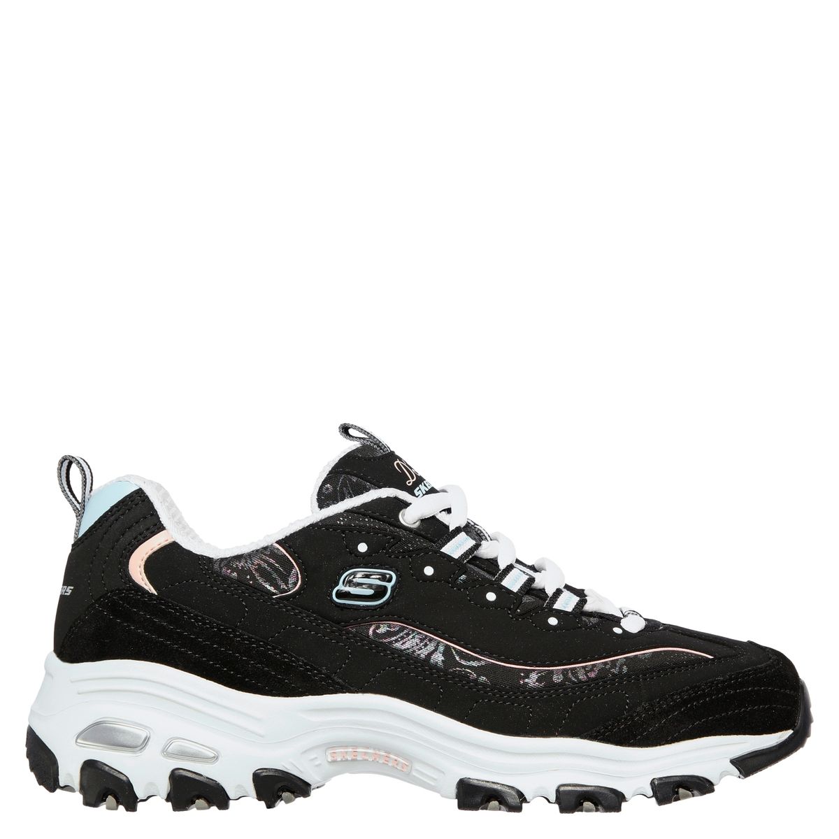 SKECHERS - Zapatilla Urbana Mujer Negra