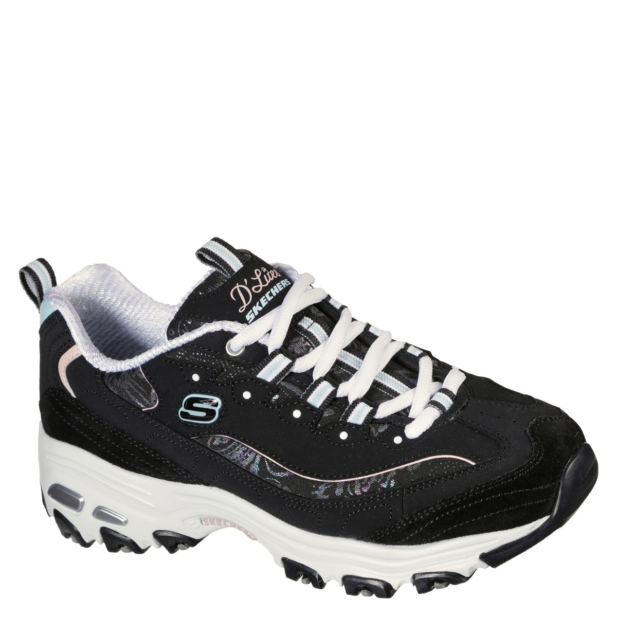 SKECHERS - Zapatilla Urbana Mujer Negra